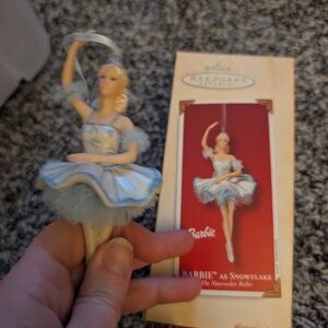 Barbie Snowflake Ballerina Ornament